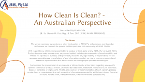 Brett Cole - How Clean is Clean?