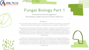 Kristy Brueggemann - Fungal Biology Part 1