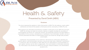 David Smith - Health & Safety