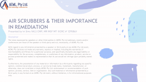 Ivi Sims - Air Scrubbers & Their Importance in Remediation