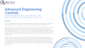 David Mason - Advanced Engineering Controls